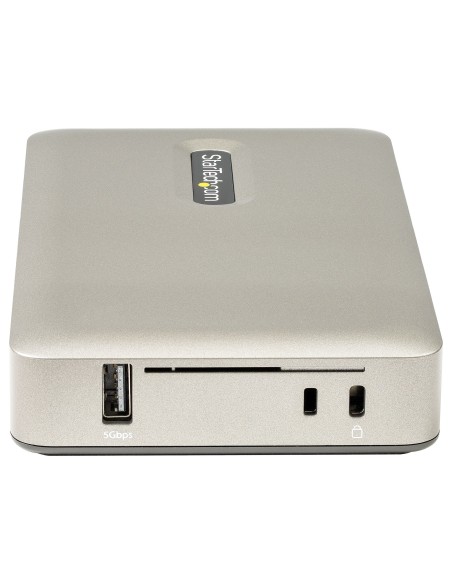 StarTech.com Docking Station USB C - USB-C a DisplayPort 4K 30Hz o VGA - Carga con Entrega de Alimentación PD de 65W - Hub USB 3