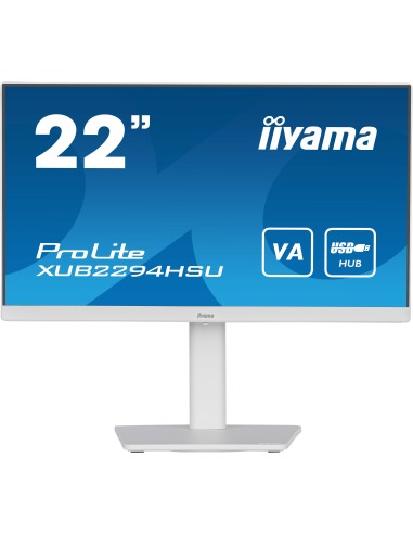 iiyama ProLite 54,6 cm (21.5") 1920 x 1080 Pixeles Full HD Blanco