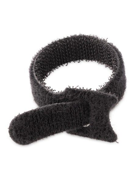 StarTech.com Bridas de 15cm de Gancho y Bucle - Paquete de 50 - Tiras Envolturas Reusables para Gestión de Cableado - Cintas Aut