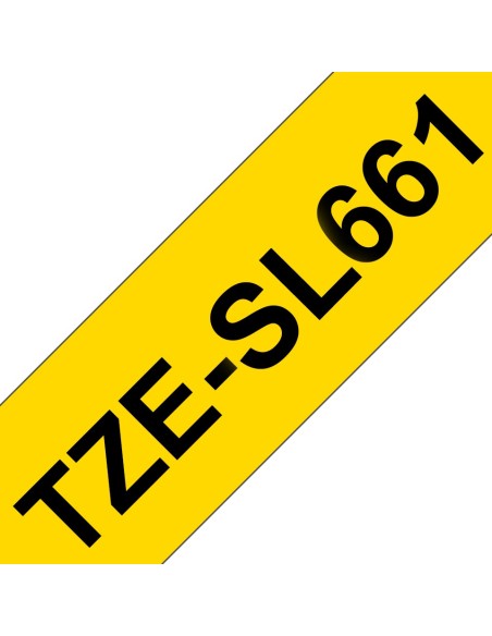 Brother TZe-SL661 cinta para impresora Negro