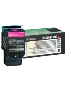 Lexmark C540H1MG cartucho de tóner 1 pieza(s) Original Magenta