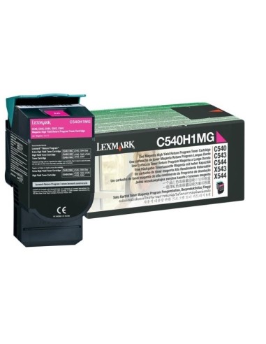 Lexmark C540H1MG cartucho de tóner 1 pieza(s) Original Magenta