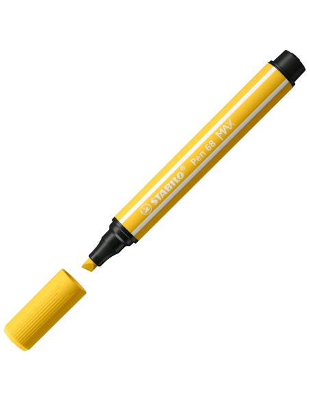 STABILO Pen 68 MAX rotulador Amarillo 1 pieza(s)