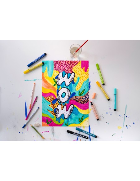 STABILO Pen 68 MAX rotulador Amarillo 1 pieza(s)