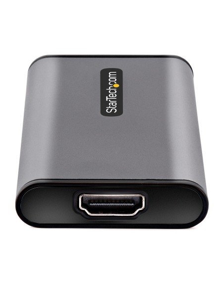 StarTech.com Tarjeta de Captura de VÍ­deo USB 3.0 HDMI Externa, Adaptador Capturadora de VÍ­deo HDMI 4K 30Hz, UVC, Transmisión e