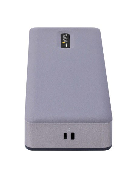 StarTech.com Docking Station USB-C 4K30 Triple  4K60 Doble - Modo Alt DP DP HDMI - Hub USB de 7 Puertos - PD 3.0 - GbE - Audio -