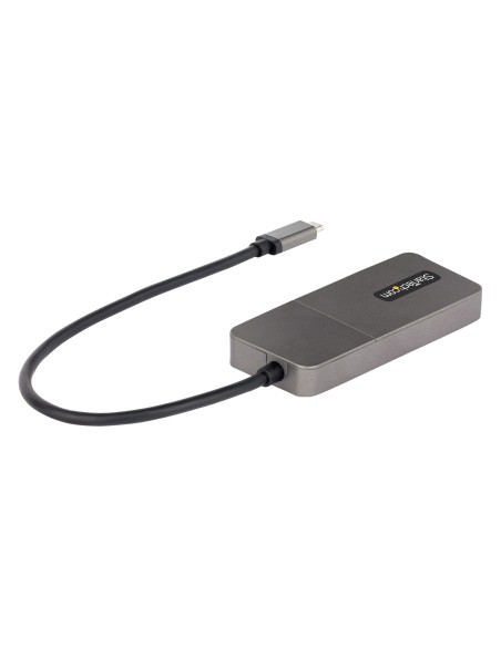 StarTech.com Adaptador USB-C de 3 Puertos Multimonitor - Hub MST USB Tipo C a 3 Puertos HDMI - Divisor Multiplicador DP Triple 4
