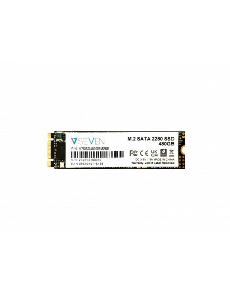 V7 V7SSD480GBM2SE unidad de estado sólido M.2 480 GB Serial ATA III 3D TLC