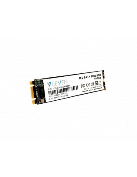 V7 V7SSD480GBM2SE unidad de estado sólido M.2 480 GB Serial ATA III 3D TLC
