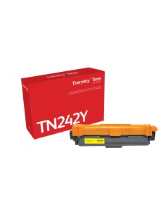 Everyday Tóner Amarillo compatible con Brother TN-242Y, Rendimiento estándar