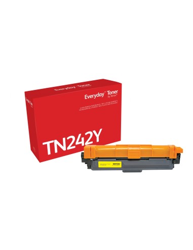 Everyday Tóner Amarillo compatible con Brother TN-242Y, Rendimiento estándar