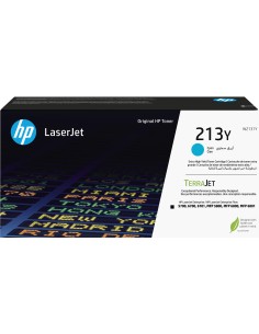 HP Cartucho de tóner Original LaserJet 213Y de capacidad superior cian