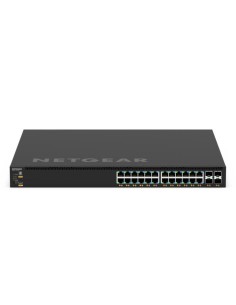 NETGEAR GSM4328-100AJS Gestionado L3 Gigabit Ethernet (10 100 1000) EnergÍ­a sobre Ethernet (PoE) 1U Negro