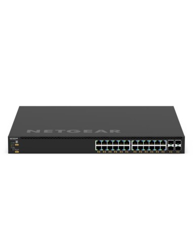 NETGEAR GSM4328-100AJS Gestionado L3 Gigabit Ethernet (10 100 1000) EnergÍ­a sobre Ethernet (PoE) 1U Negro