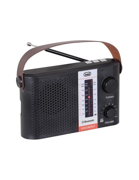 Trevi RA 7F25 BT Portátil Analógico y digital Negro