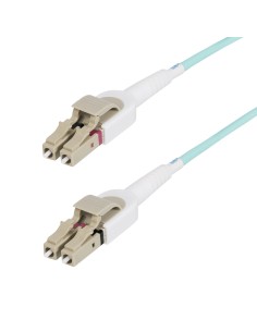 StarTech.com Cable de Fibra Í?ptica Multimodo Conmutable LC a LC (UPC) OM4 de 5m - 50 125Âµm - Redes de 100G - Low Insertion Los