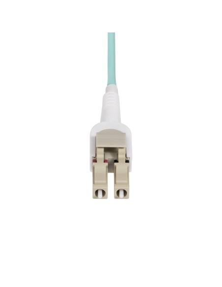 StarTech.com Cable de Fibra Í?ptica Multimodo Conmutable LC a LC (UPC) OM4 de 5m - 50 125Âµm - Redes de 100G - Low Insertion Los