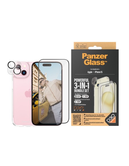 PanzerGlass B1172+2809 protector de pantalla o trasero para teléfono móvil Apple 1 pieza(s)