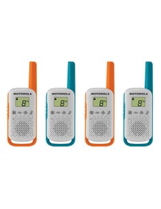 Motorola TALKABOUT T42 two-way radios 16 canales Azul, Verde, Naranja, Blanco