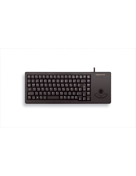 CHERRY XS Trackball teclado USB QWERTY Inglés de EE. UU. Negro