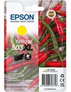 Epson 503XL cartucho de tinta 1 pieza(s) Original Alto rendimiento (XL) Amarillo
