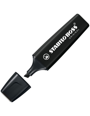 STABILO BOSS ORIGINAL marcador 1 pieza(s) Punta de cincel Negro