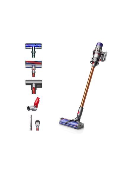 Dyson Cyclone V10 Absolute aspiradora de mano Cobre, Níquel Sin bolsa
