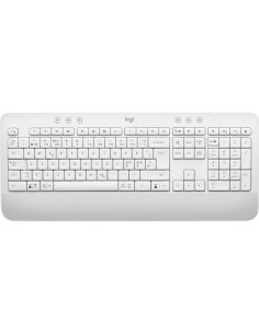 Logitech Signature K650 teclado Bluetooth QWERTY Danés, Finlandés, Noruego, Sueco Blanco