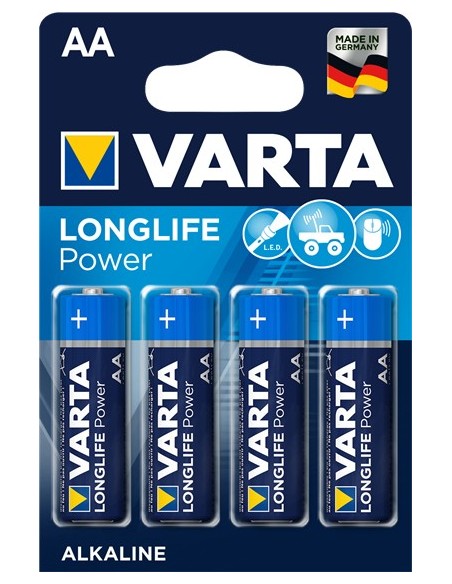 Varta Longlife Power AA BaterÍ­a de un solo uso LR06 Alcalino