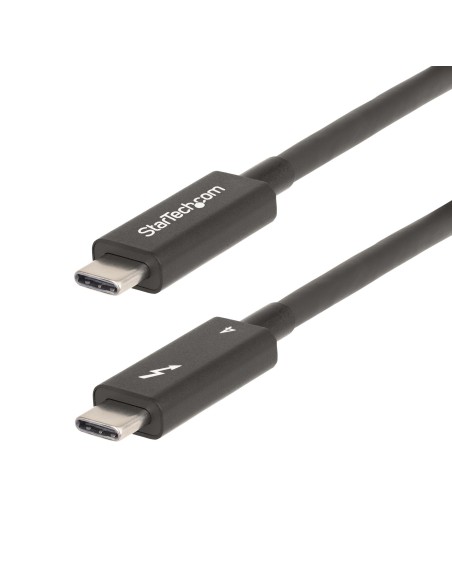 StarTech.com A40G2MB-TB4-CABLE cable Thunderbolt 2 m 40 Gbit s Negro