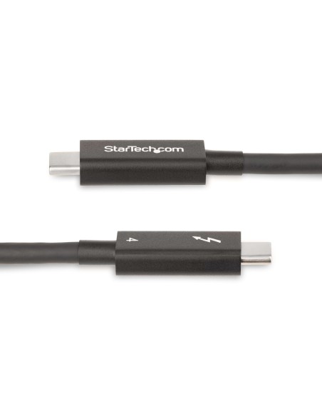 StarTech.com A40G2MB-TB4-CABLE cable Thunderbolt 2 m 40 Gbit s Negro