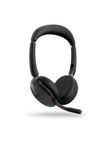 Jabra Evolve2 65 Flex Auriculares Inalámbrico y alámbrico Diadema Oficina Centro de llamadas Bluetooth Negro