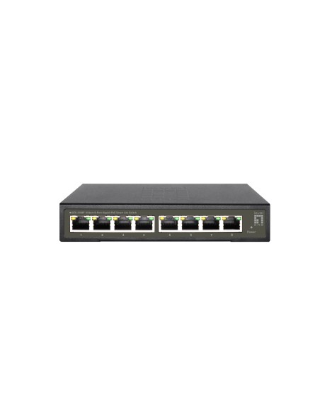 LevelOne GES-2108P switch Gestionado L2 Gigabit Ethernet (10 100 1000) EnergÍ­a sobre Ethernet (PoE) Negro