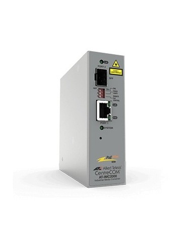Allied Telesis AT-IMC2000TP SP-980 convertidor de medio 1000 Mbit s 850 nm Gris
