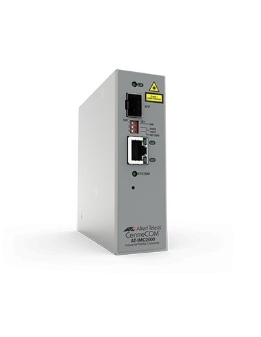 Allied Telesis AT-IMC2000T SP-980 convertidor de medio 1000 Mbit s 850 nm Gris