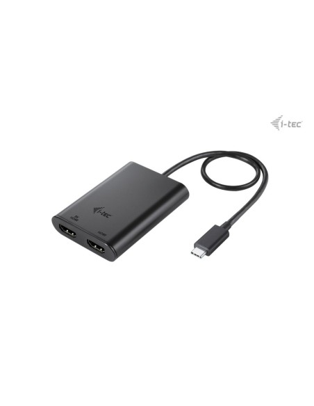 i-tec USB-C Dual 4K 60Hz (single 8K 30Hz) HDMI Video Adapter
