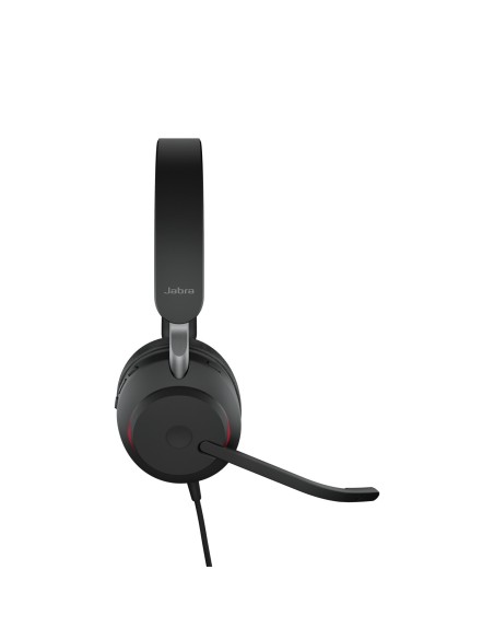 Jabra Evolve2 40 SE Auriculares Alámbrico Diadema Llamadas Música USB Tipo C Negro