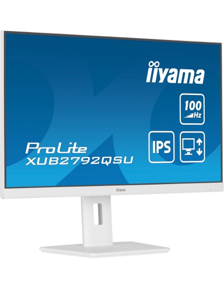 iiyama ProLite XUB2792QSU-W6 27" Wide Quad HD LED Blanco