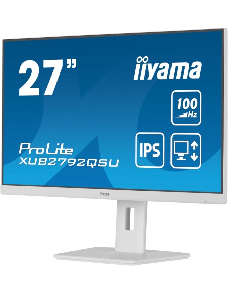 iiyama ProLite XUB2792QSU-W6 27" Wide Quad HD LED Blanco