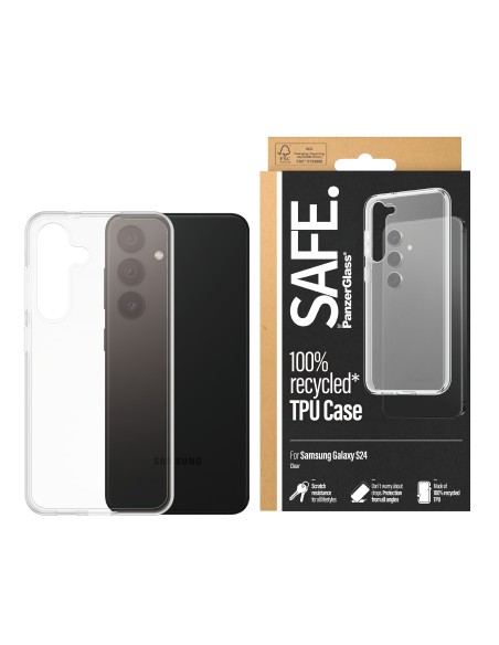 PanzerGlass SAFE95672 funda para teléfono móvil Transparente