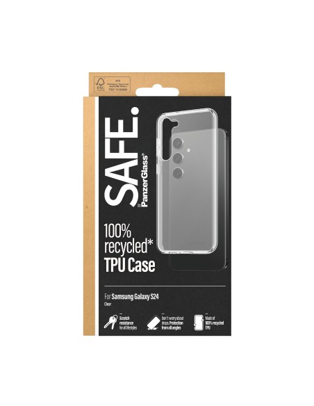 PanzerGlass SAFE95672 funda para teléfono móvil Transparente