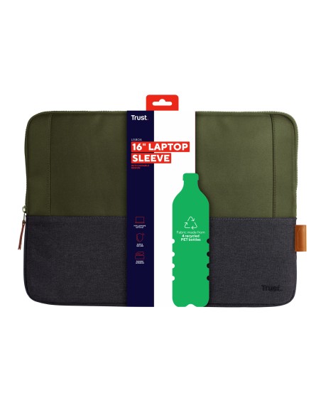 Trust Lisboa 40,6 cm (16") Funda Verde