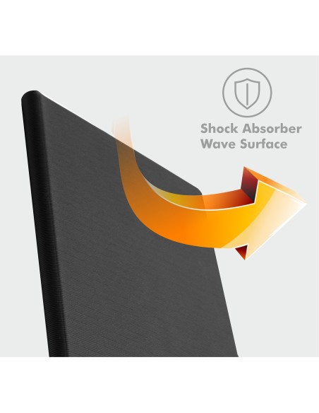 SilverHT Funda Wave Lenovo M 10.6 HD Plus 3rd Gen con teclado Bluetooth Negro