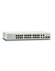 Allied Telesis AT-FS750 28-50 Gestionado Fast Ethernet (10 100) 1U Gris
