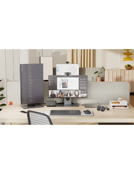 Logitech MX Brio 705 for Business cámara web 8,5 MP 4096 x 2160 Pixeles USB 3.2 Gen 1 (3.1 Gen 1) Aluminio, Negro