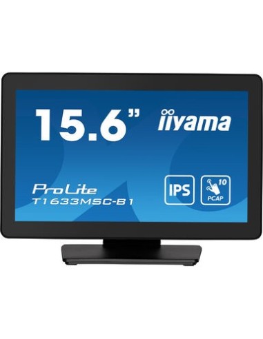 iiyama ProLite T1633MSC-B1 15.6" Táctil Full HD LCD Negro Monitor