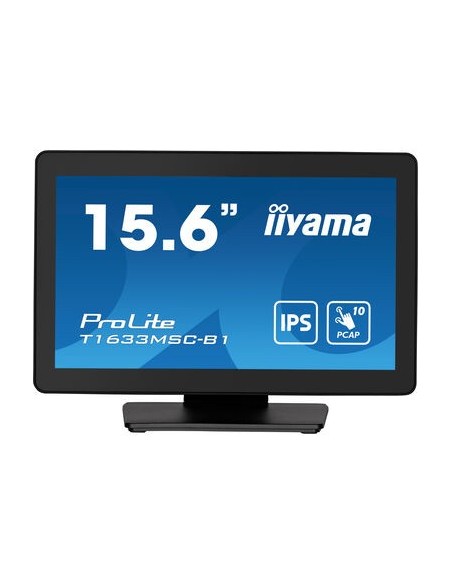 iiyama ProLite T1633MSC-B1 15.6" Táctil Full HD LCD Negro Monitor