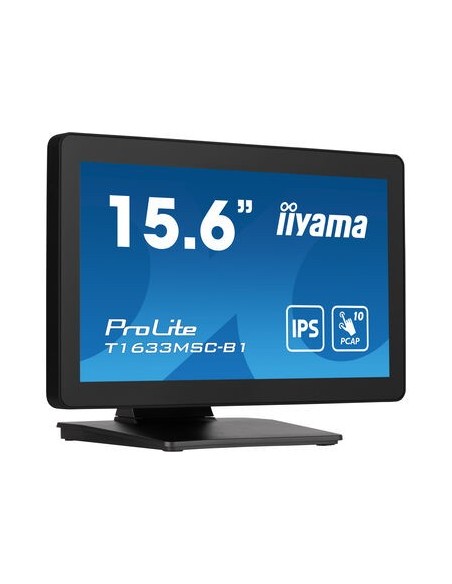 iiyama ProLite T1633MSC-B1 15.6" Táctil Full HD LCD Negro Monitor