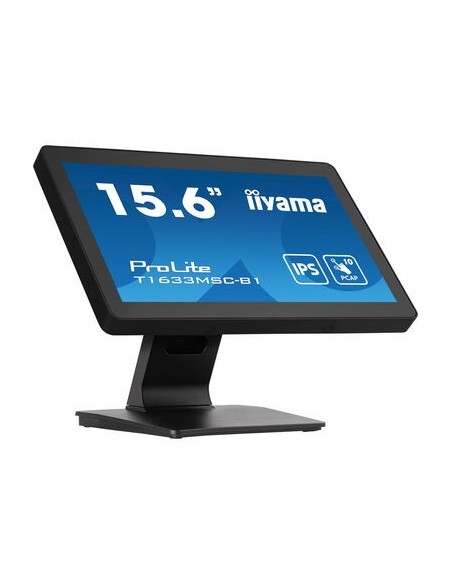 iiyama ProLite T1633MSC-B1 15.6" Táctil Full HD LCD Negro Monitor