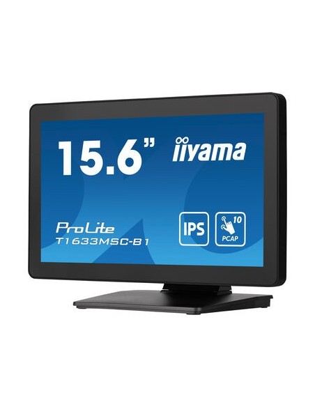 iiyama ProLite T1633MSC-B1 15.6" Táctil Full HD LCD Negro Monitor